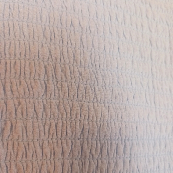 Long Maxi Ruched Halter Blue Tank Dress Pockets - Picture 3 of 8